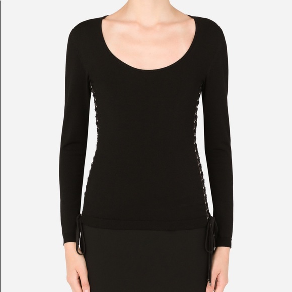 Dolce & Gabbana Lace-Up Sweater - Picture 7 of 7